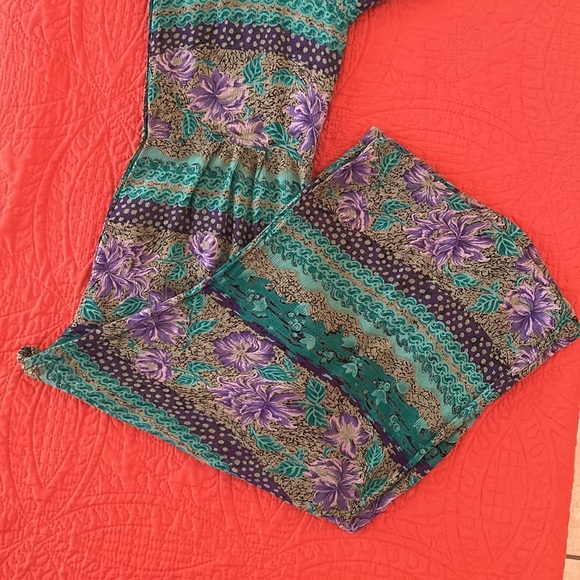 Vintage Casual Studio Floral Botton-up Jumpsuit - Picture 6 of 7